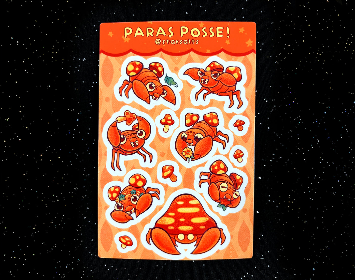 Paras Posse Sticker Sheet