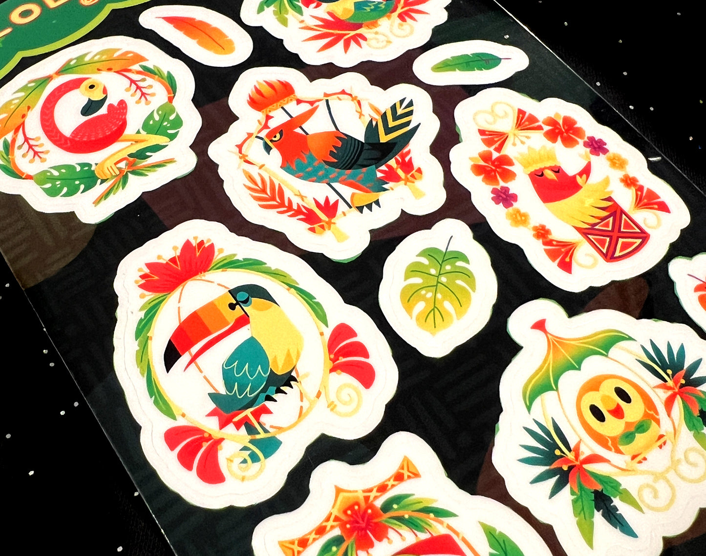 Alolan Avians Sticker Sheet