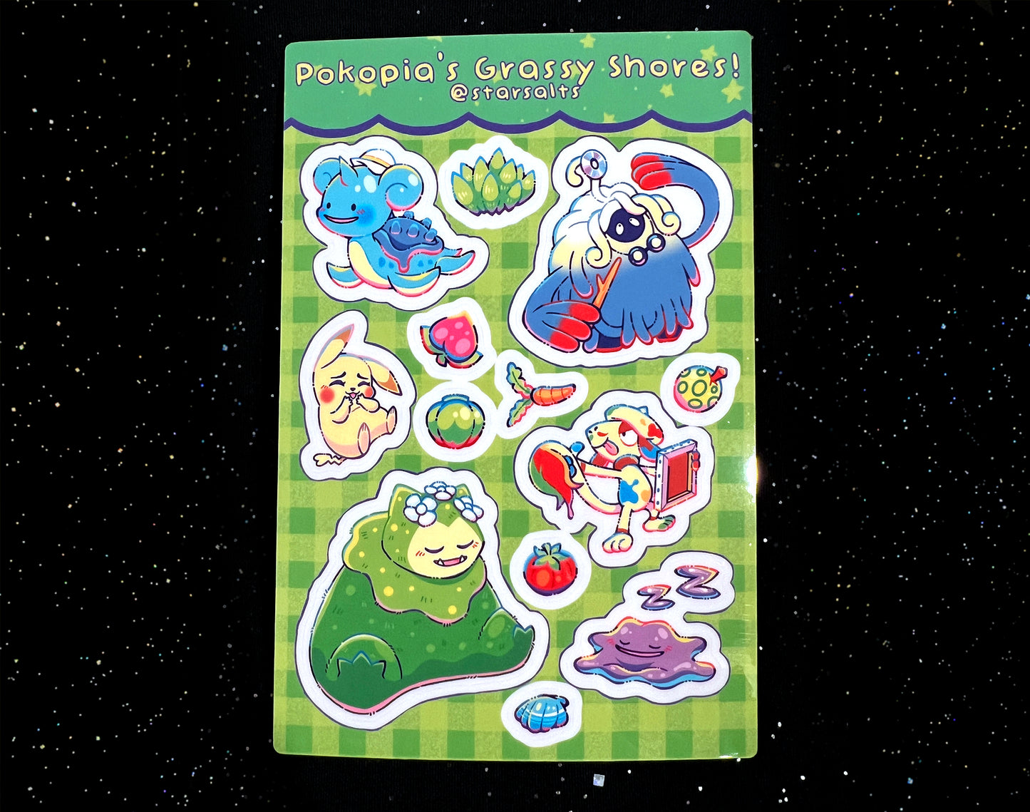 Pokopia Shores Sticker Sheet