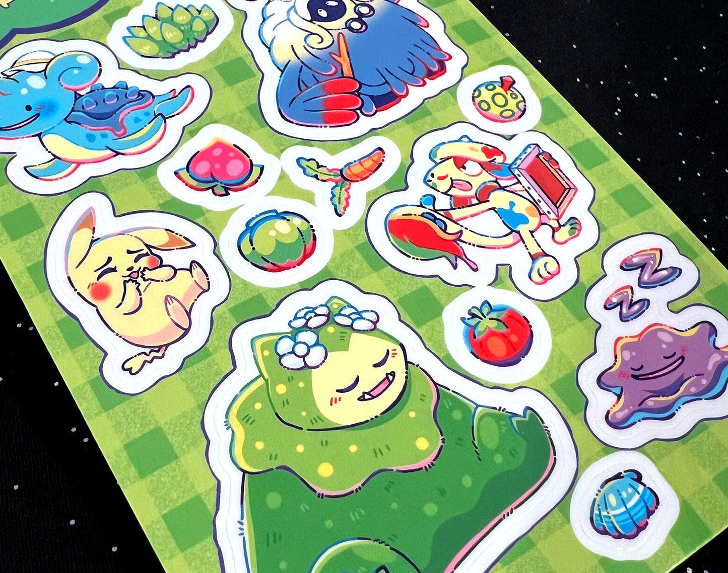 Pokopia Shores Sticker Sheet