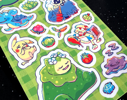 Pokopia Shores Sticker Sheet