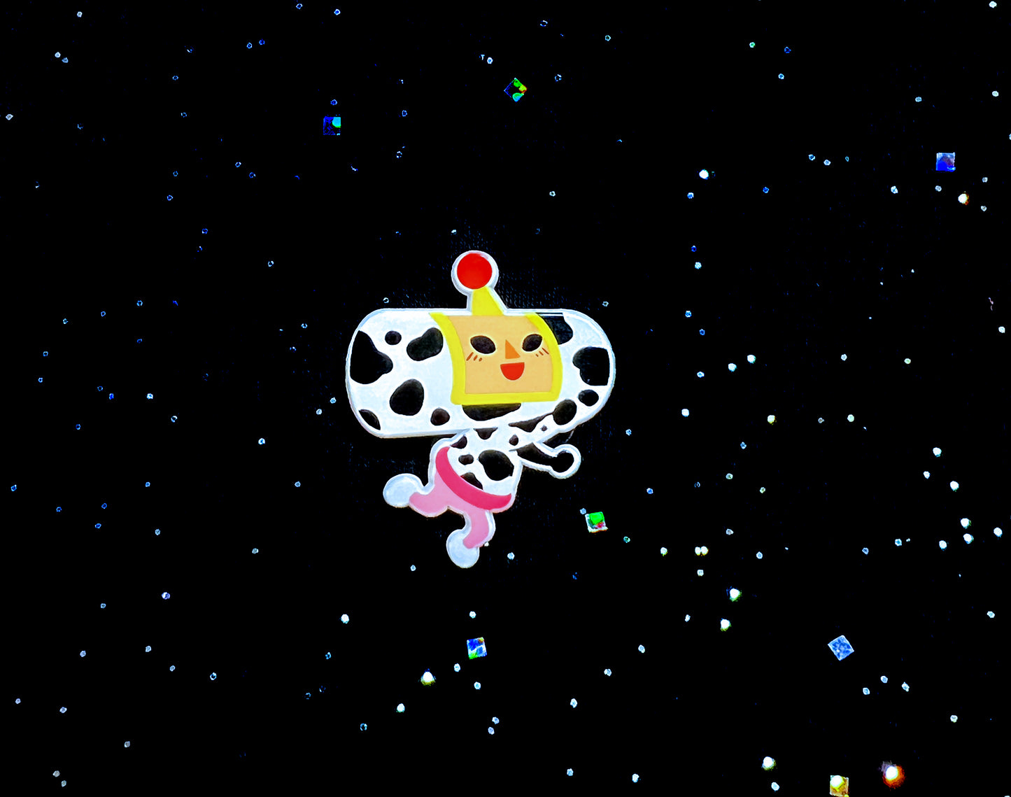 Daisy + Katamari Dyed Enamel Pin Set