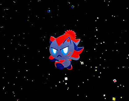 Edgy Chao Dyed Enamel Pin