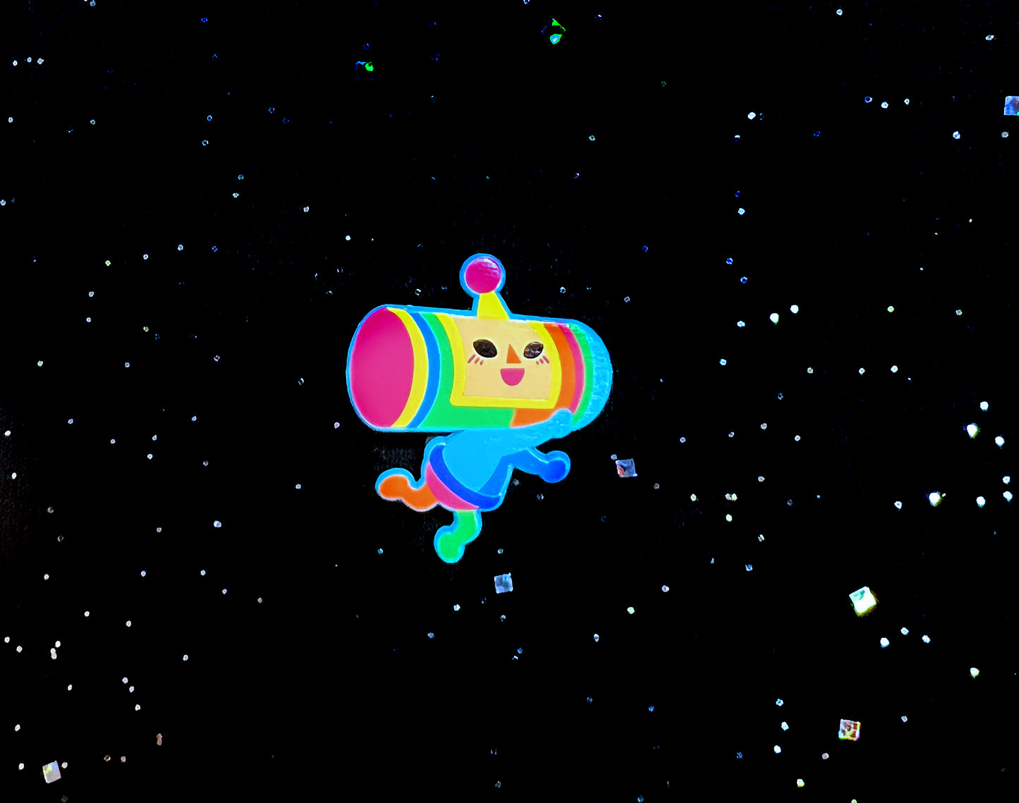 Marcy + Katamari Dyed Enamel Pin Set