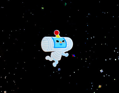 Opeo + Katamari Dyed Enamel Pin Set