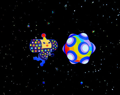 Dipp + Katamari Dyed Enamel Pin Set