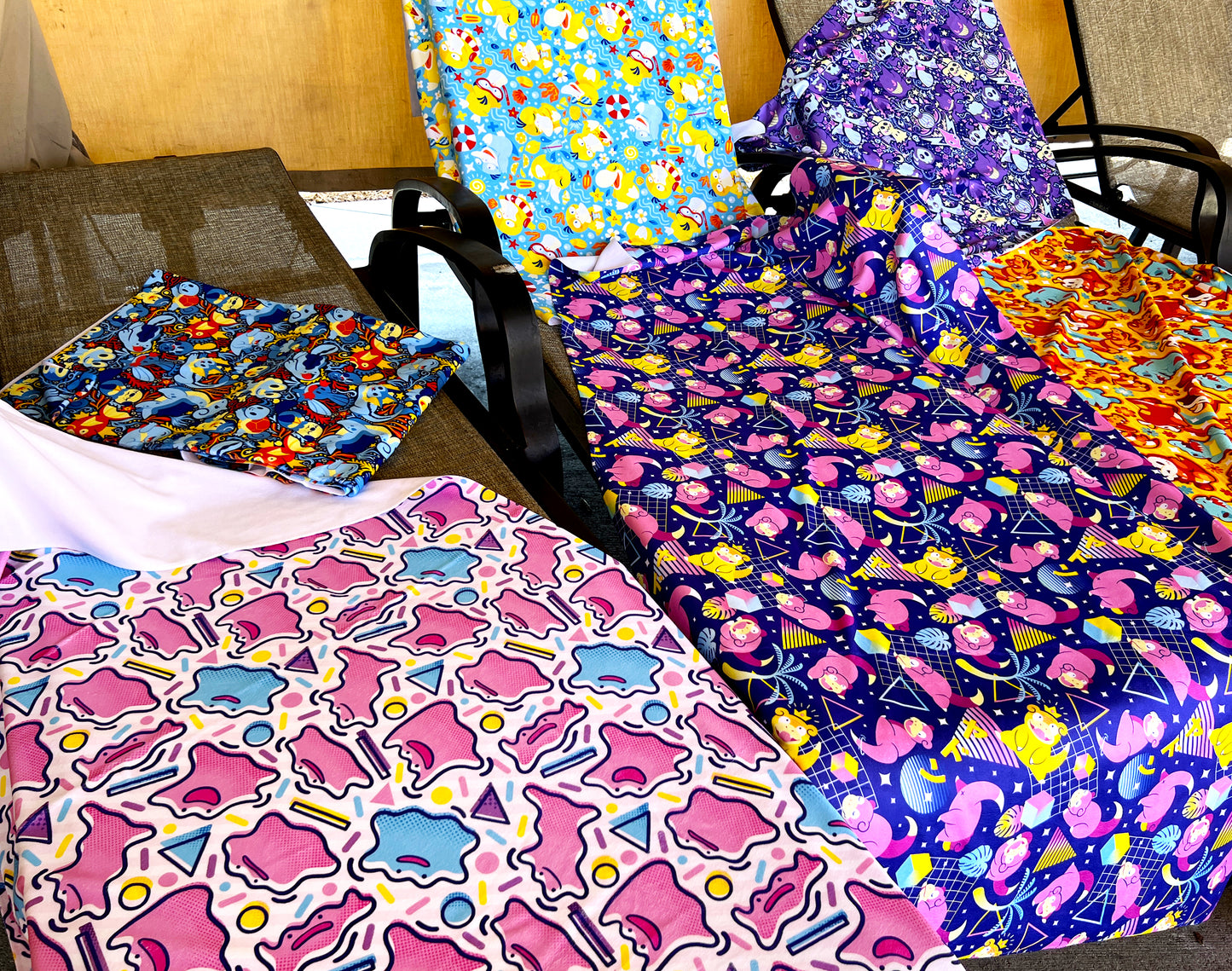 Psyduck Pool Party Beach Towel