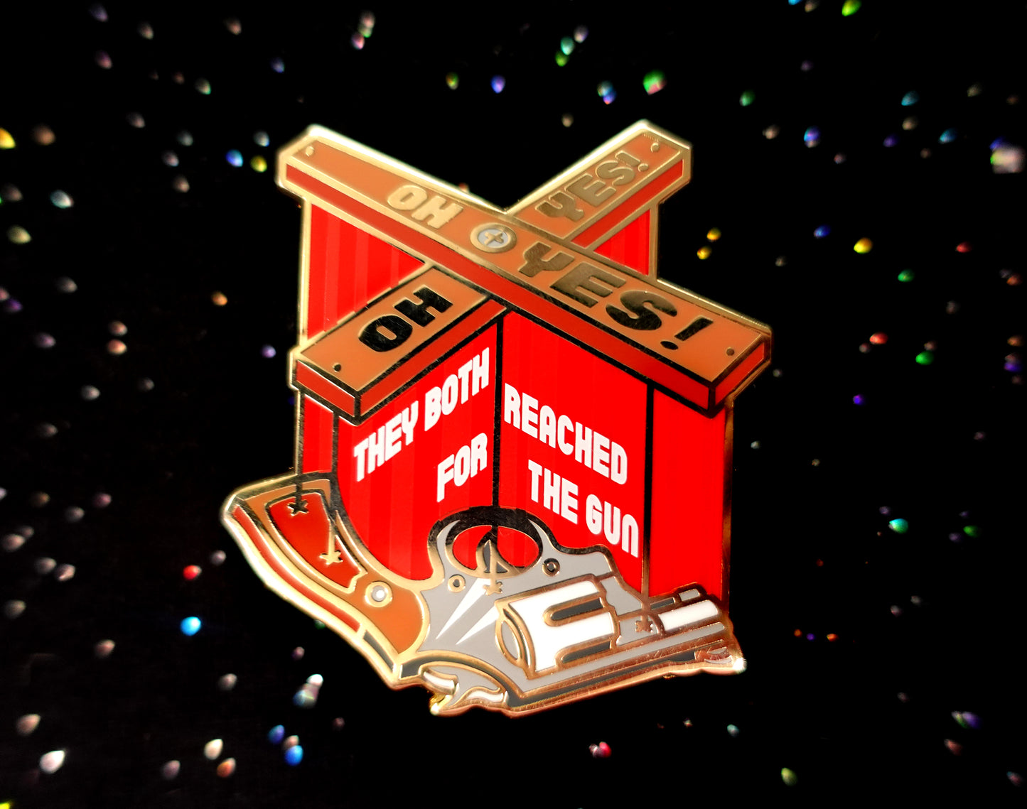 Chicago Enamel Pin