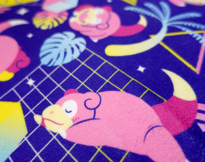Slowpoke Vibes Beach Towel
