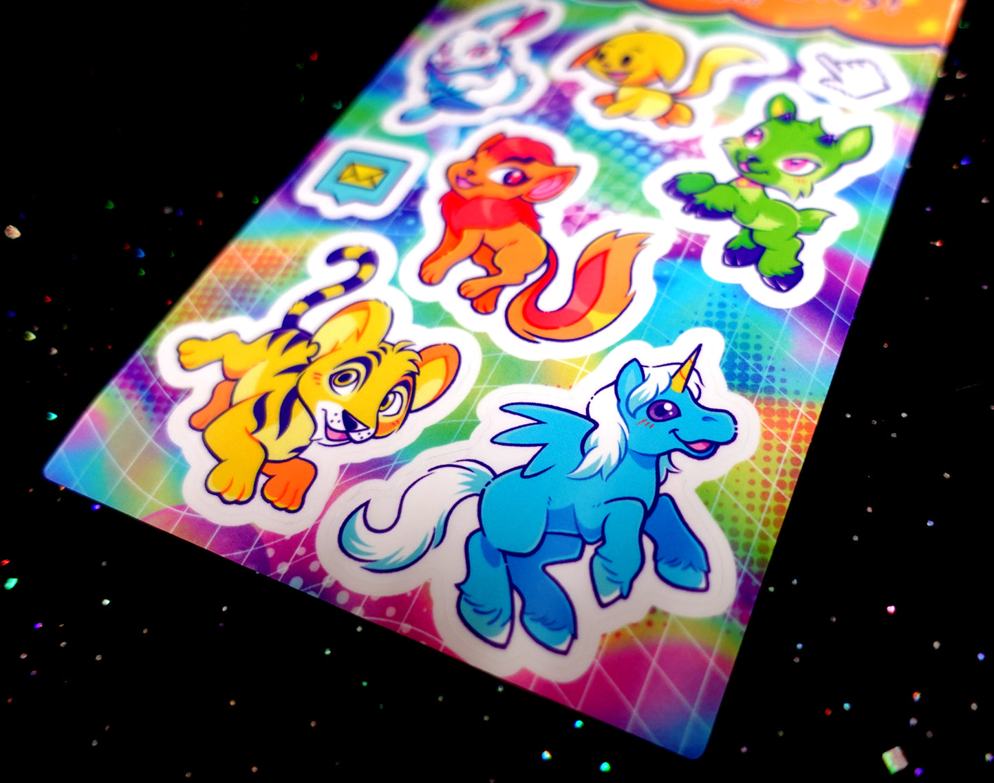 Neopet Netizens Type B Sticker Sheet