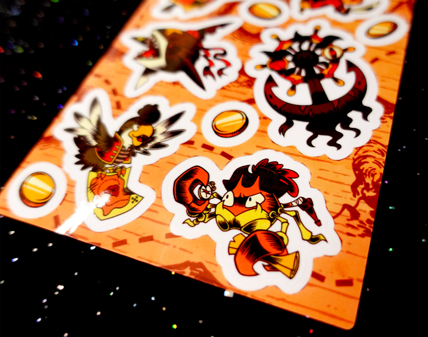 Poke'Pirates Sticker Sheet