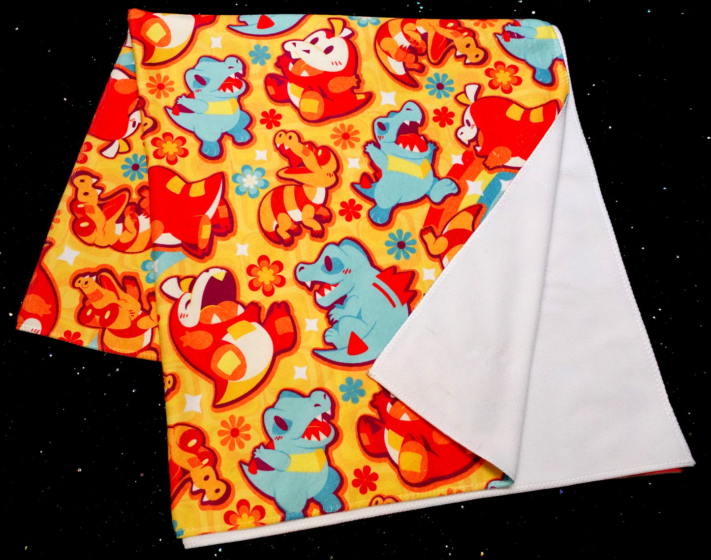 Crocodile Rock Beach Towel