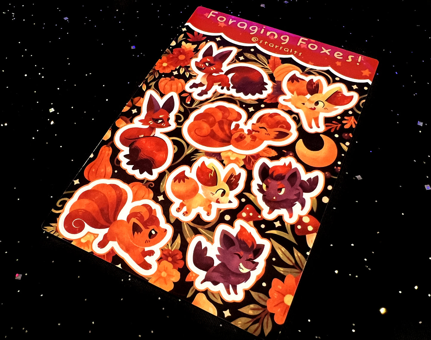Forest Foxes Sticker Sheet