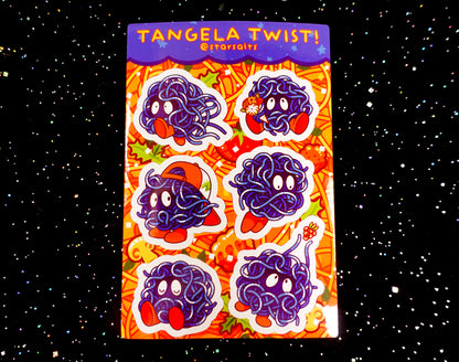 Tangela Twist Sticker Sheet