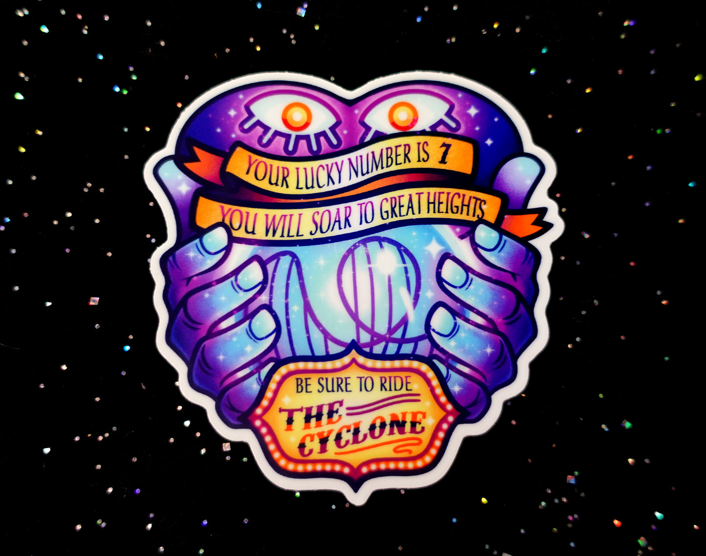 Ride the Cyclone Sticker