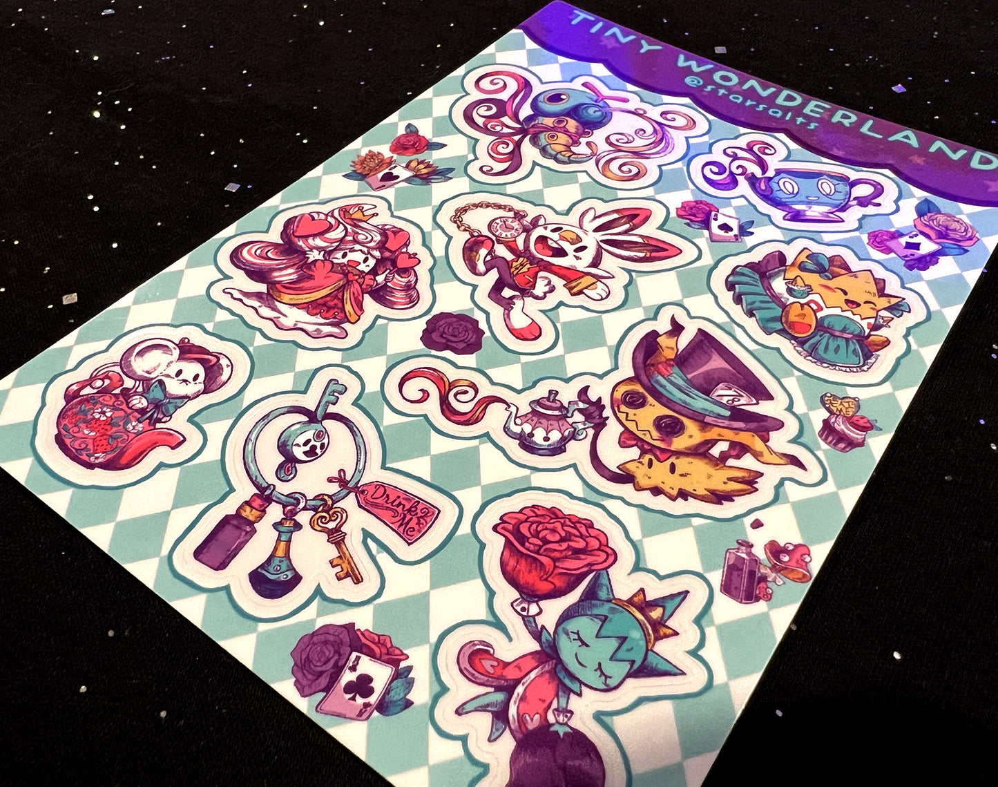 Wonderland Sticker Sheet