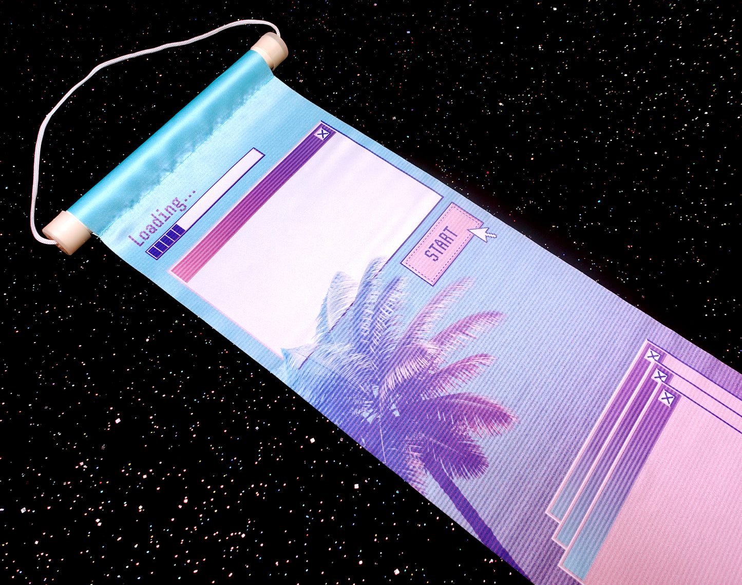 Vaporwave Pin Banner