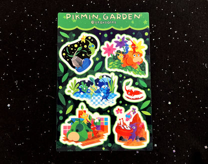 Pikmin Garden Sticker Sheet