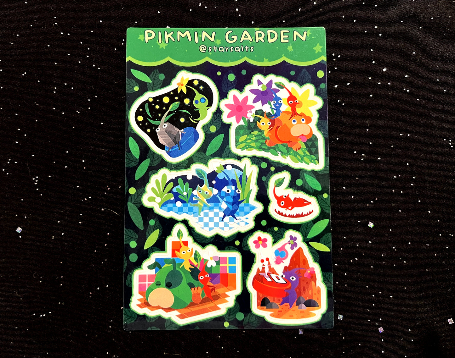 Pikmin Garden Sticker Sheet