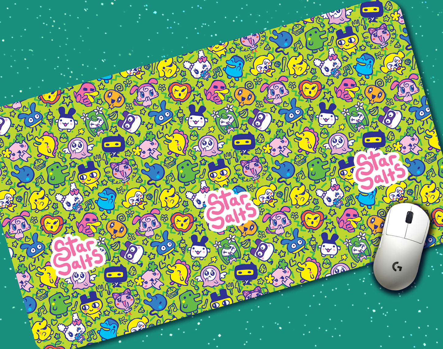 Tamagotchi Time Jumbo Desk Mat