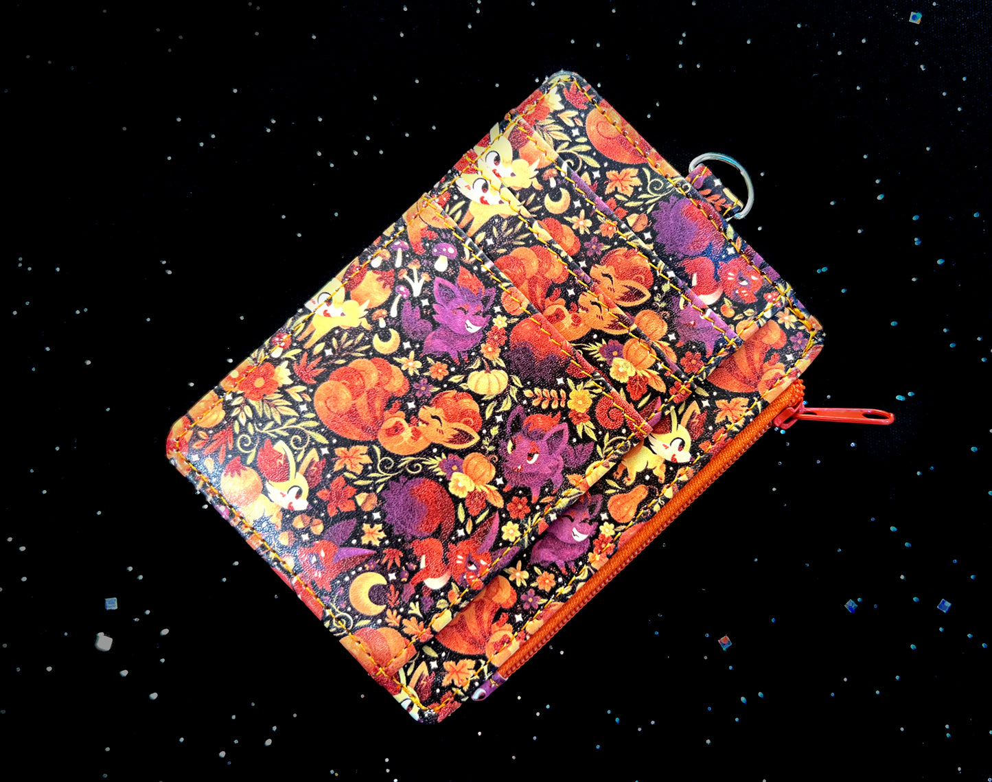 Forest Foxes ID Wallet + Lanyard