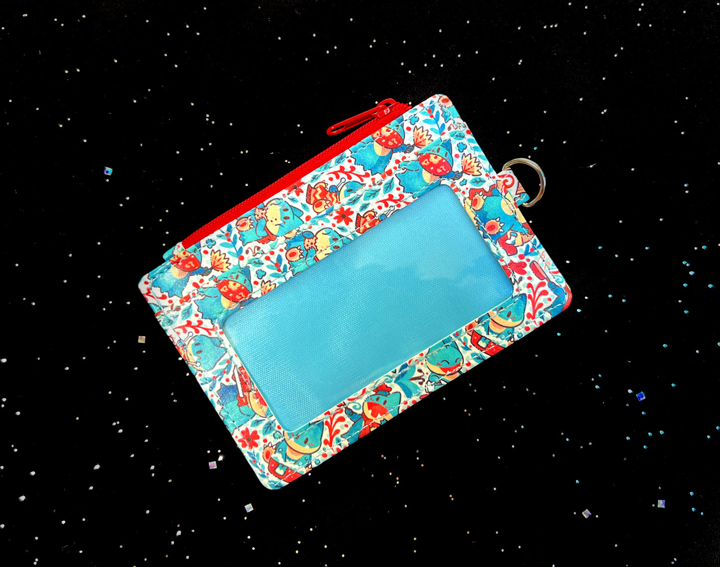 Many Munchlax ID Wallet + Lanyard