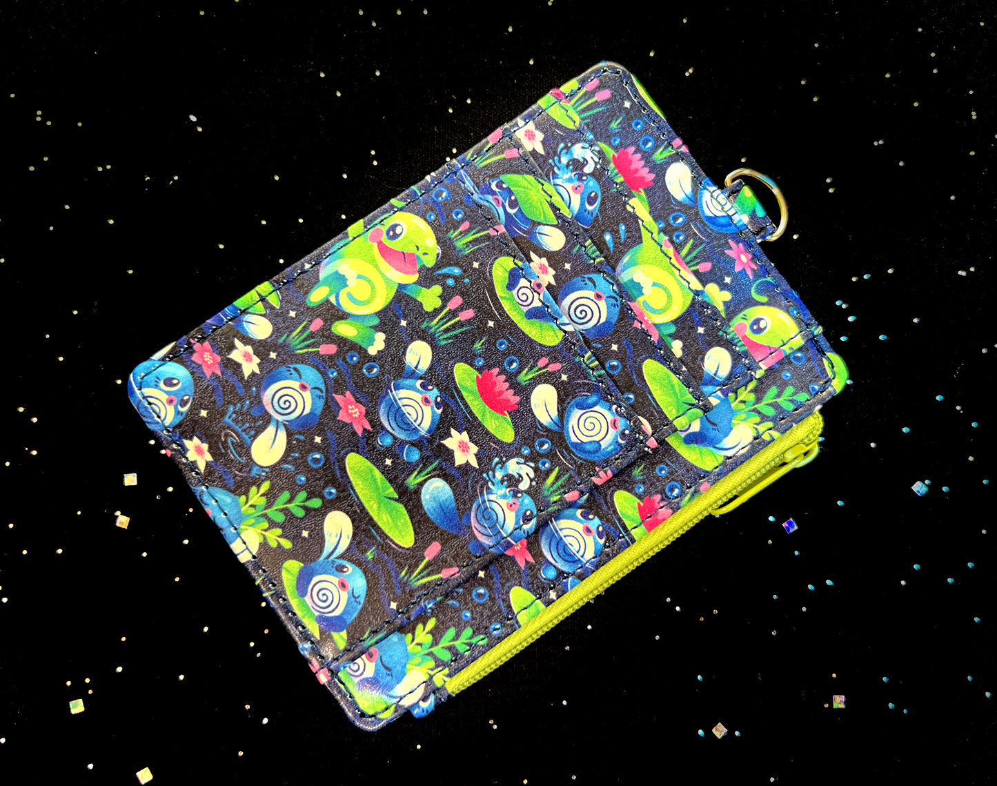 Poliwag Pond ID Wallet + Lanyard
