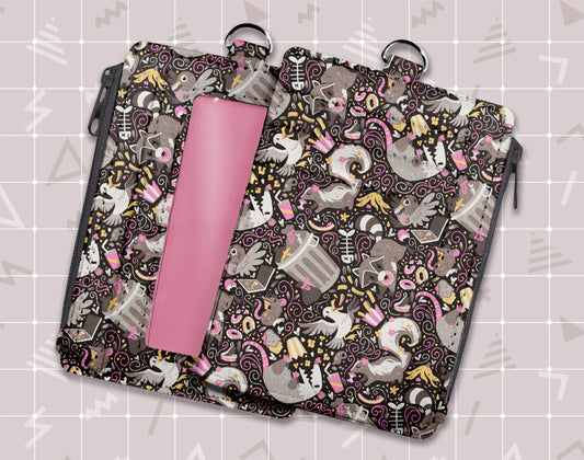 Trash Mammals ID Wallet + Lanyard