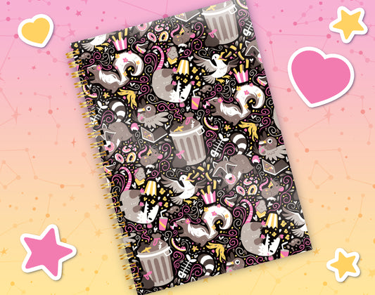 Trash Mammals Reusable Sticker Book