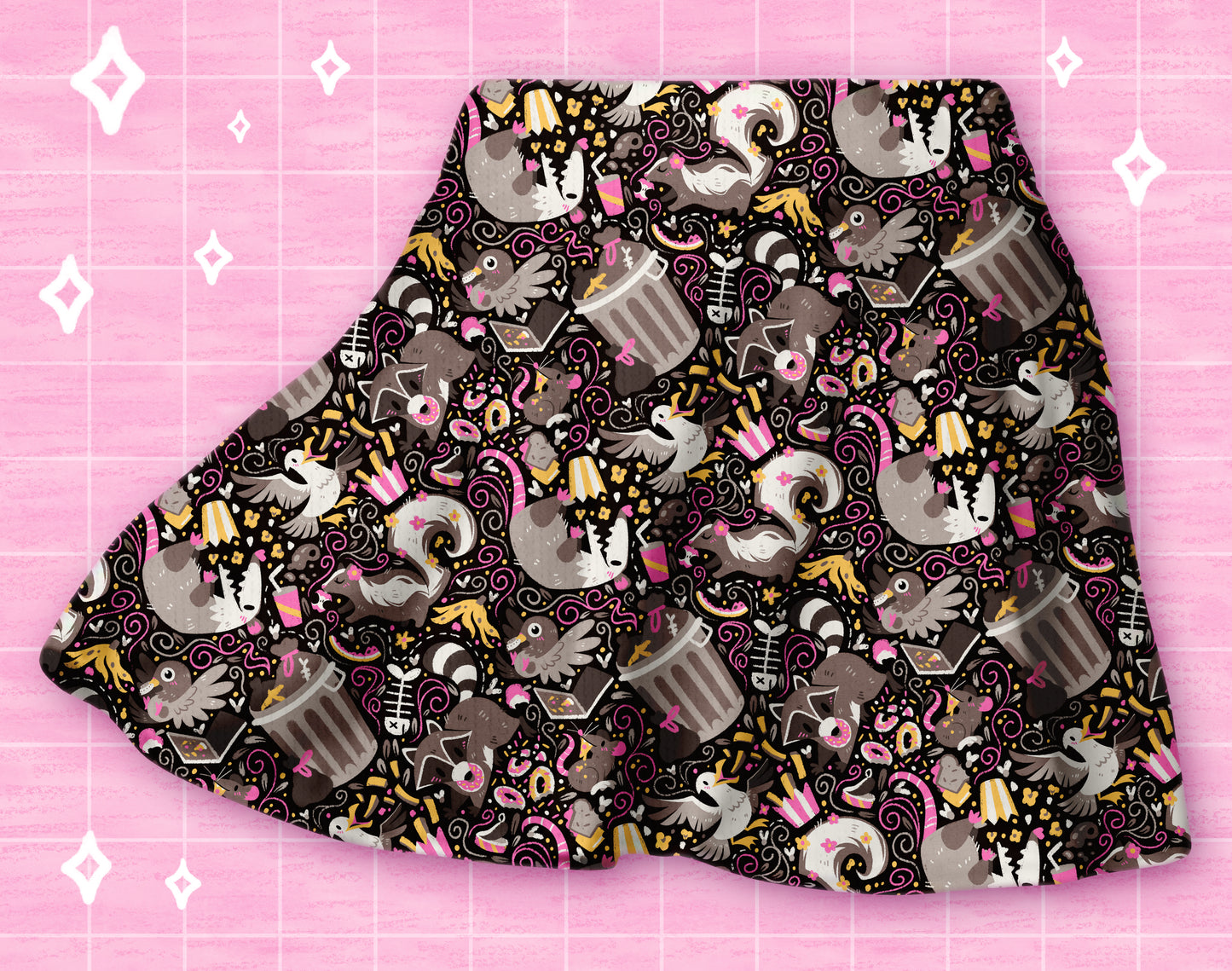 Trash Mammals Skirt