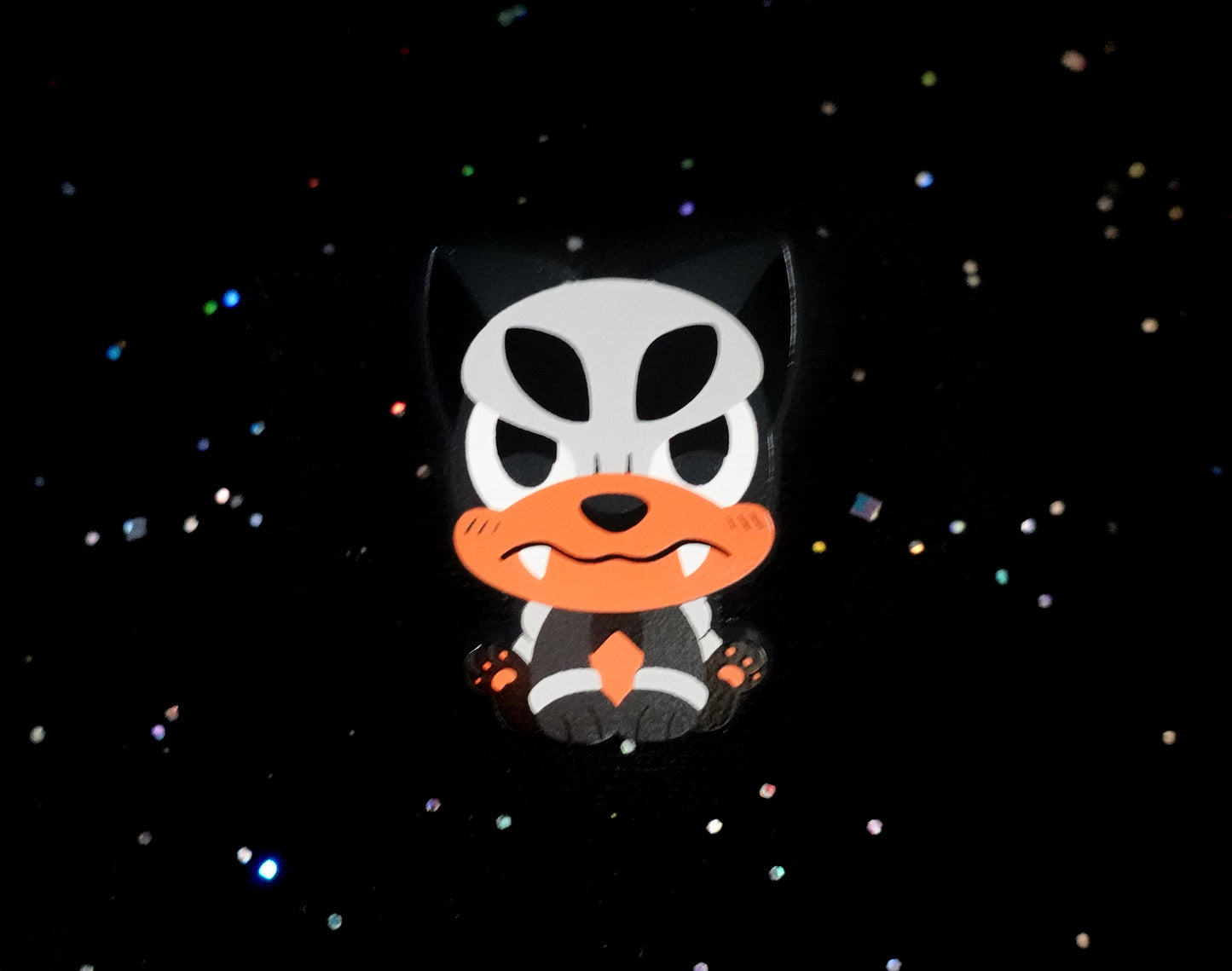 Houndour Dyed Enamel Pin