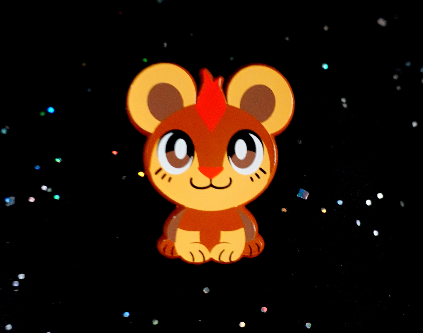 Litleo Dyed Enamel Pin