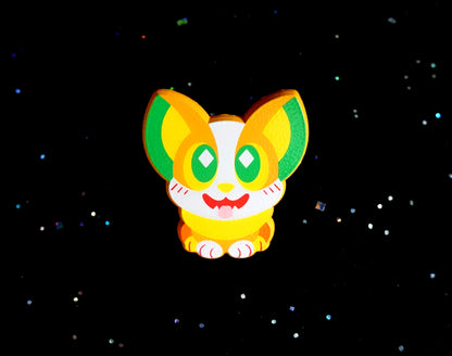 Yamper Dyed Enamel Pin