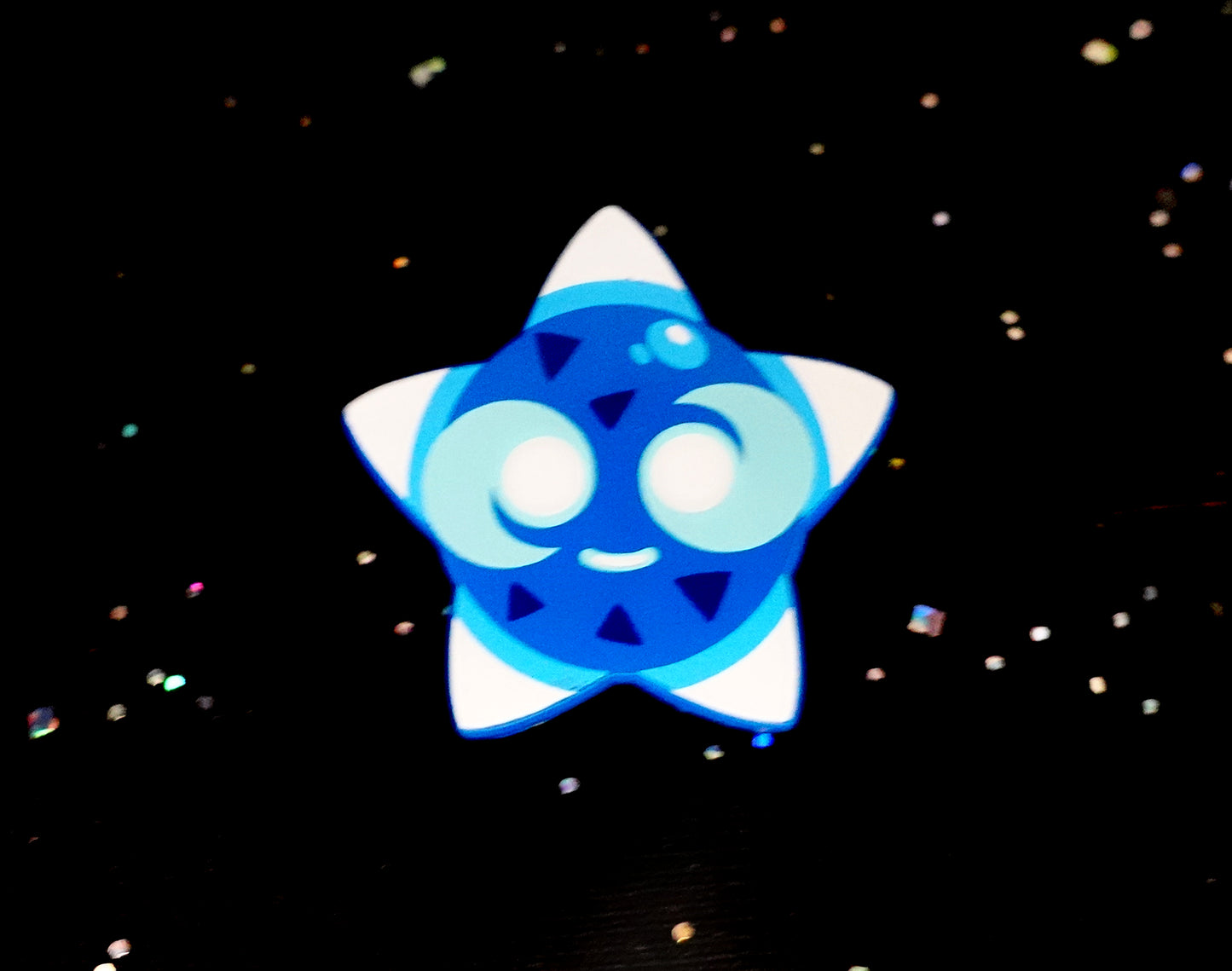 Minior (Blue) Dyed Enamel Pin