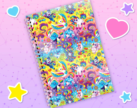 Rainbow Vibes Reusable Sticker Book