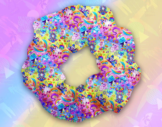 Rainbow Vibes Scrunchie