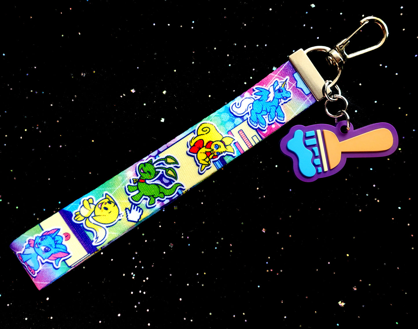 Neopet Netizens Lanyard Wristlet