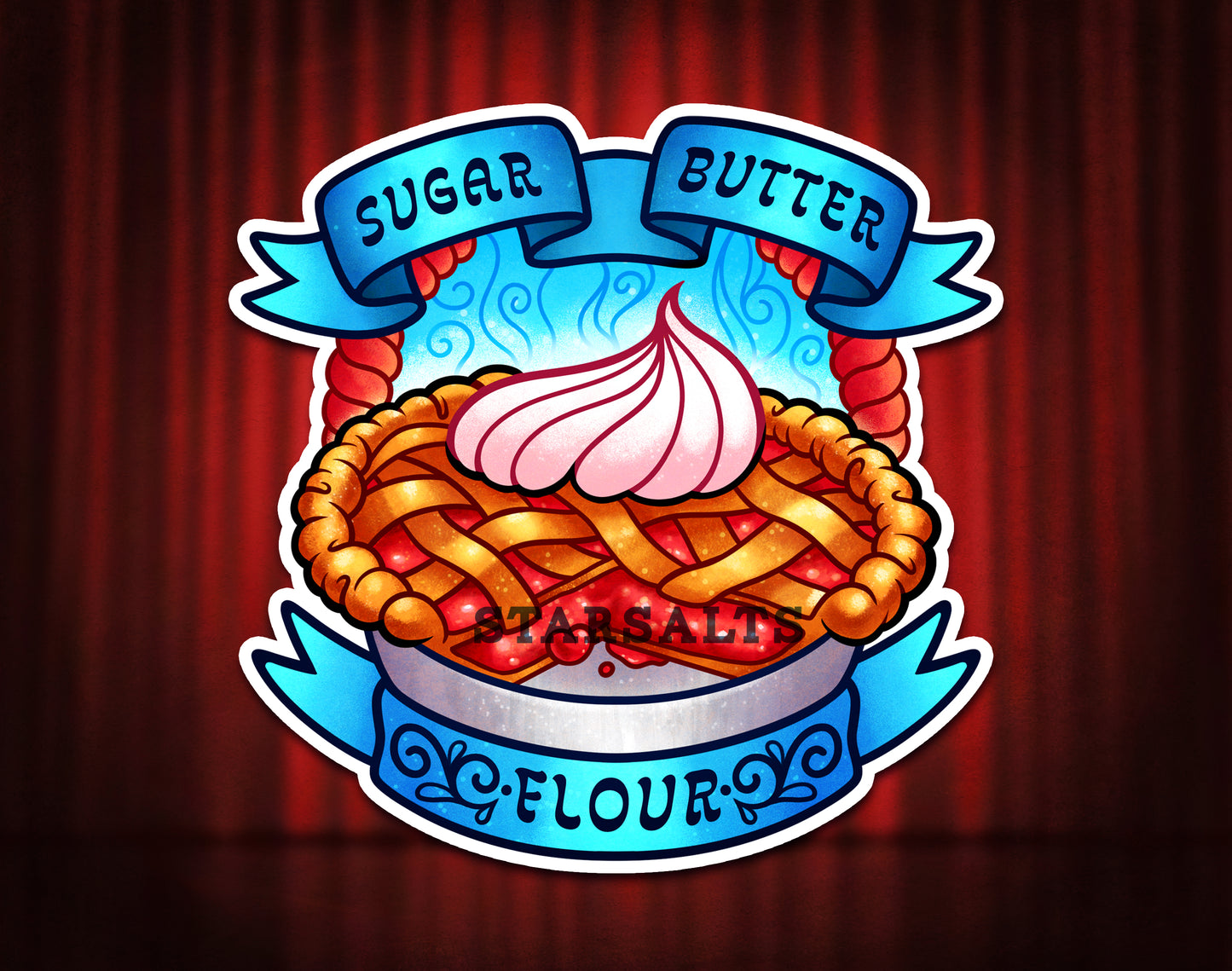 Waitress Sticker