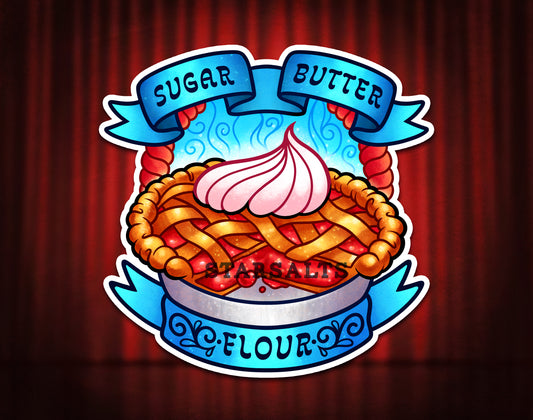 Waitress Sticker
