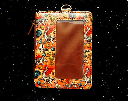 Paleo Pals ID Wallet + Lanyard