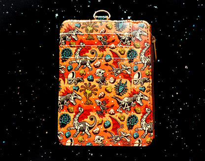Paleo Pals ID Wallet + Lanyard