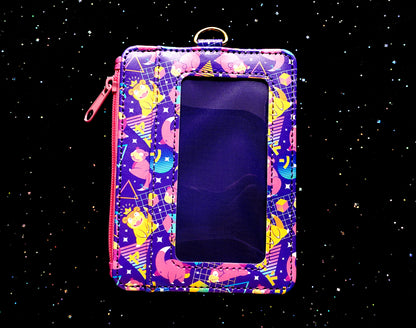 Slowpoke Vibes ID Wallet + Lanyard