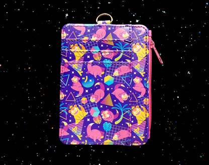 Slowpoke Vibes ID Wallet + Lanyard