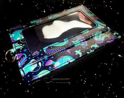 Deep Sea ID Wallet + Lanyard