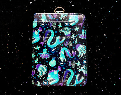 Deep Sea ID Wallet + Lanyard