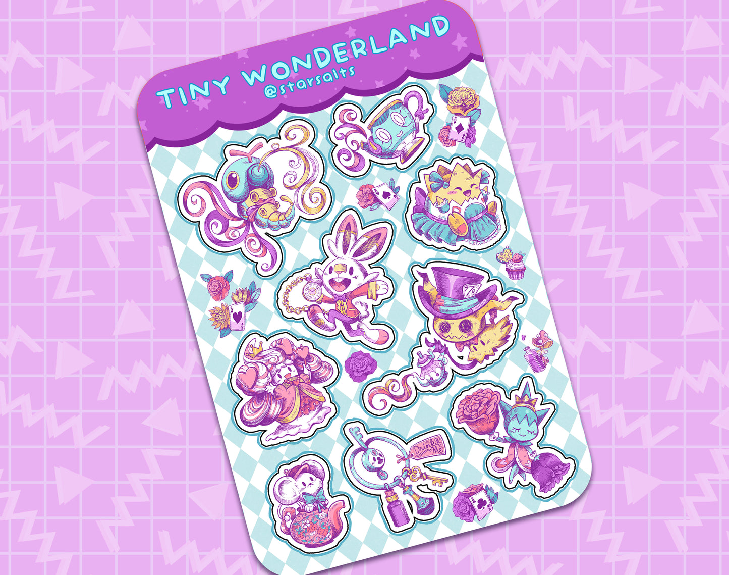Wonderland Sticker Sheet
