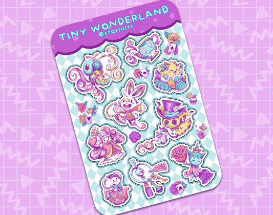 Wonderland Sticker Sheet