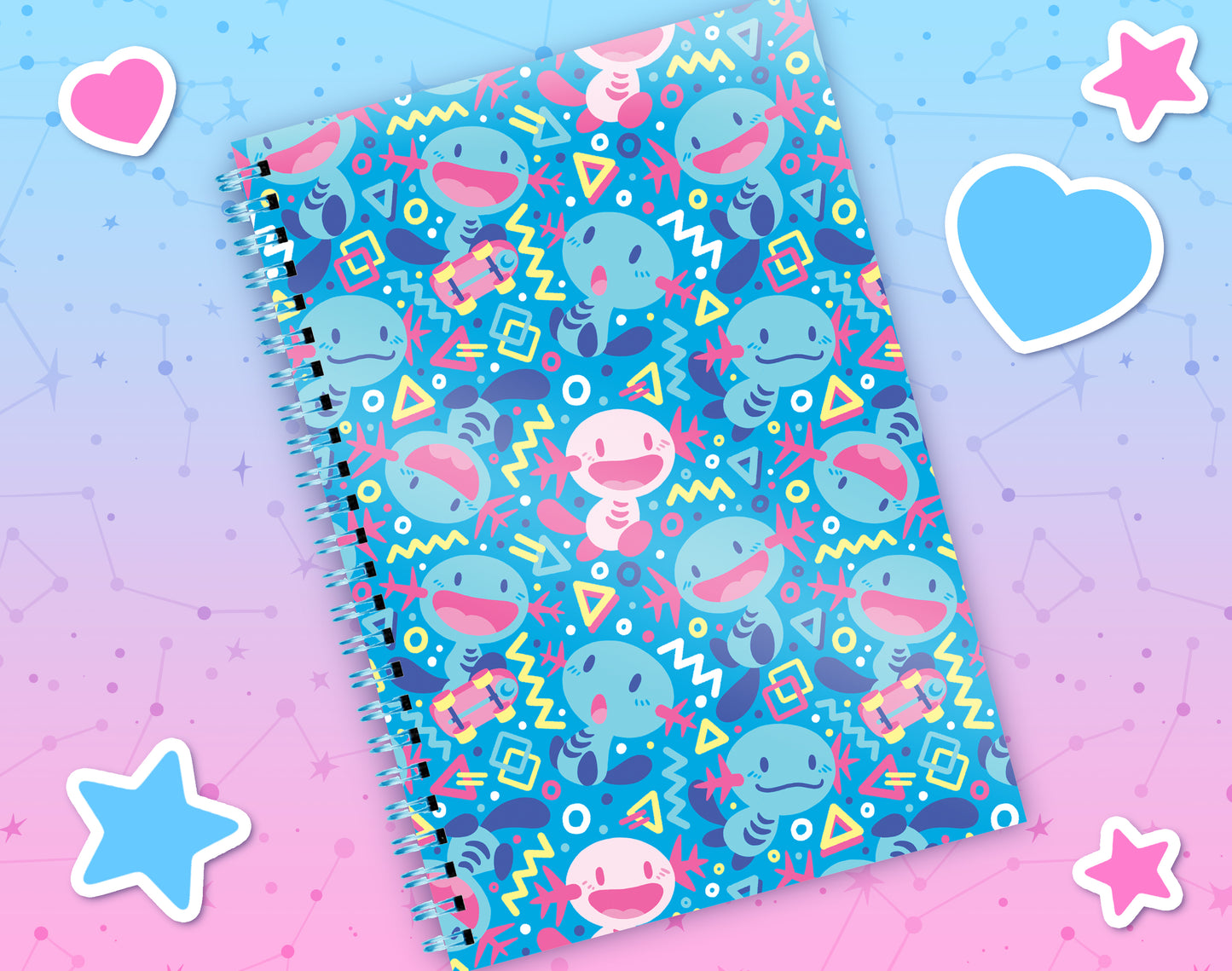 Wooper Reusable Sticker Book