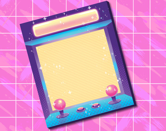Arcade Vibes Notepad
