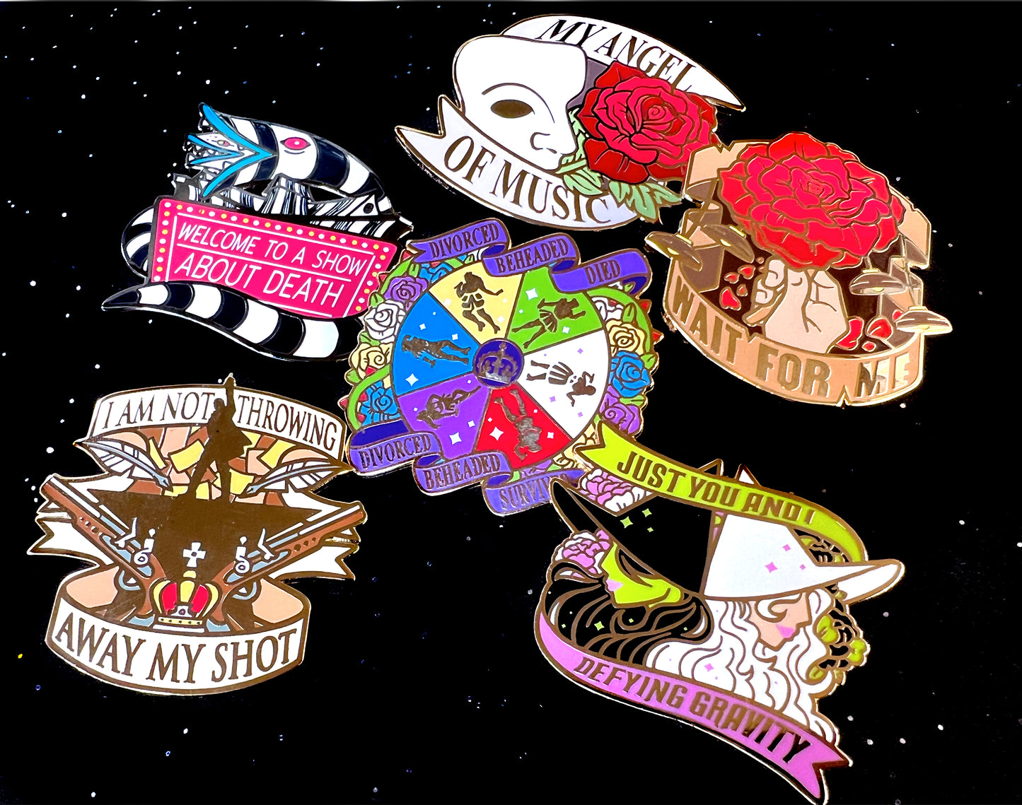 Waitress Enamel Pin